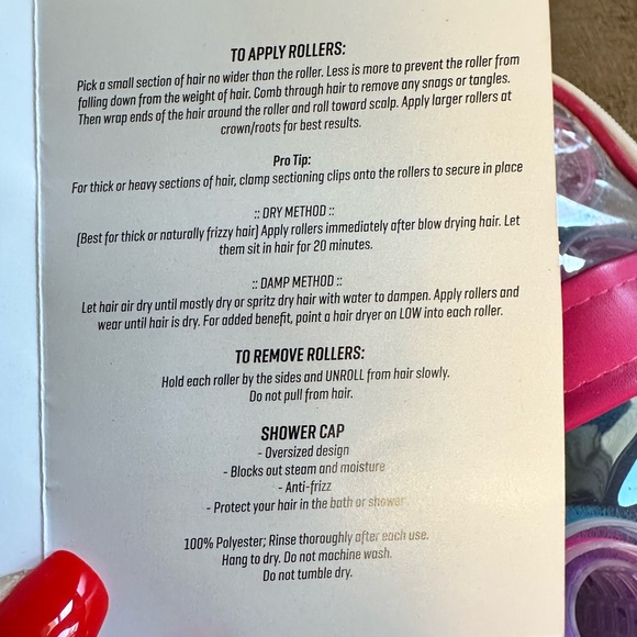 Bella Pro Curl Talk 50 Volume + Curl Essentials Self Grip Velcro Rollers - Picture 5 of 7